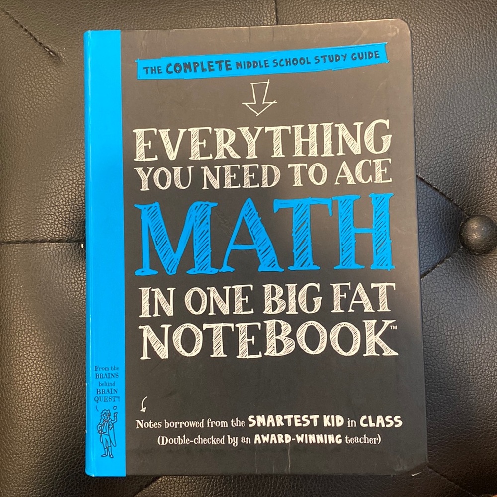 NEW Everything you need to ace Math in One Big Fat Notebook